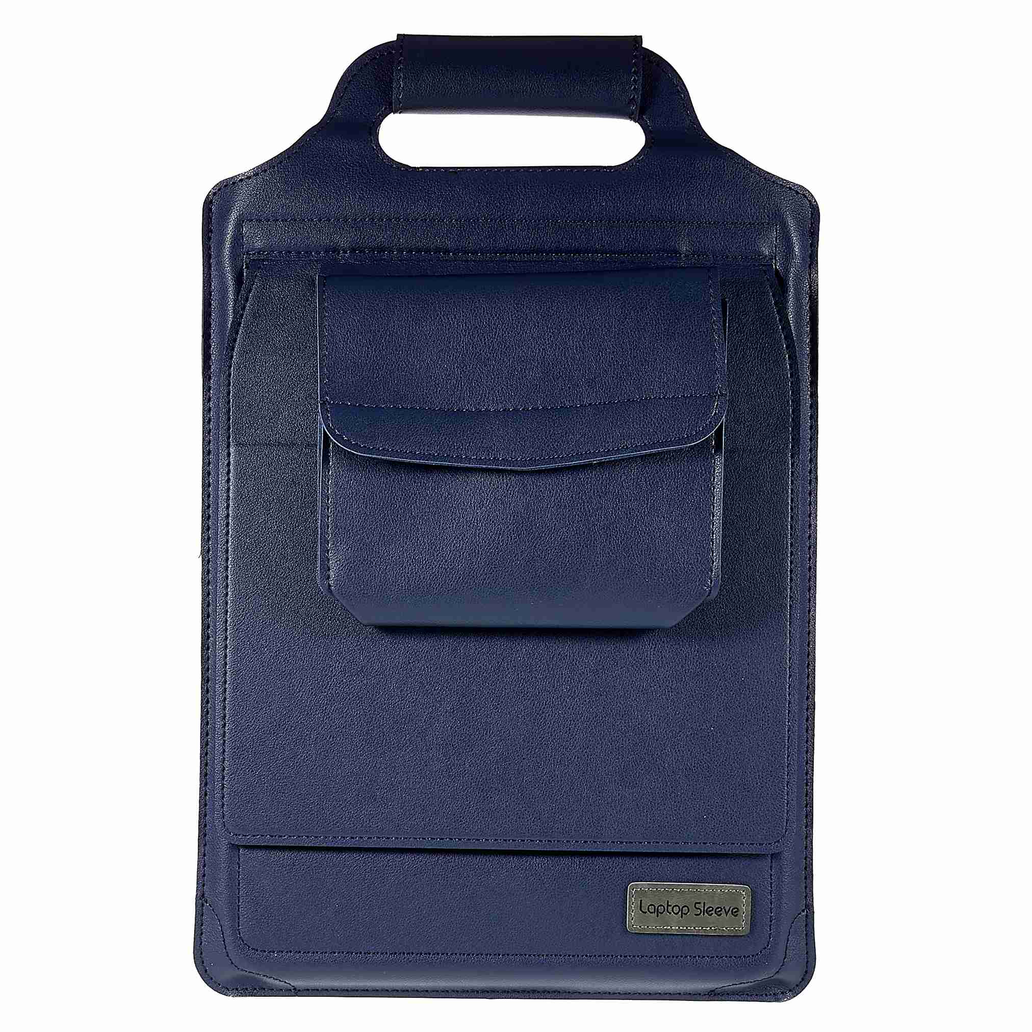 13-14 inch Laptop Sleeve Case Computer Shock Resistant Bag Carrying Case with Adjustable Stand - Dark Blue 13-14 inch Laptop Sleeve Case Computer Shock Resistant Bag Carrying Case with Adjustable Stand - Dark Blue
